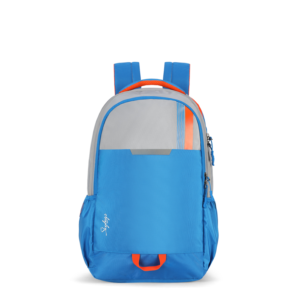 1 KOMET 01 SCHOOL BAG BLUE Grid